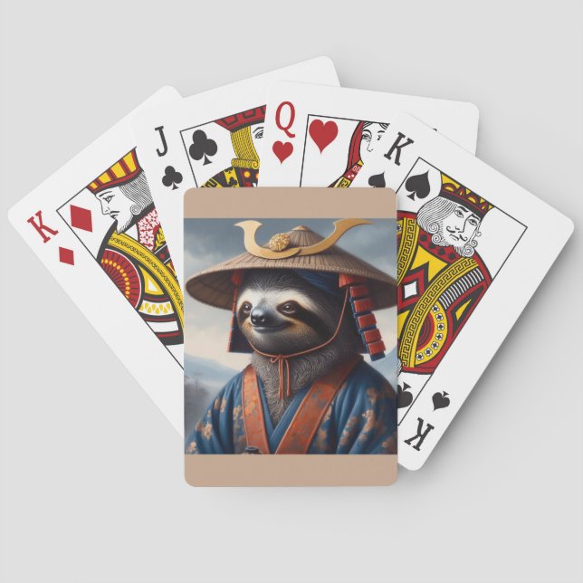 Sloth Samurai Casinokort (Baksidan)