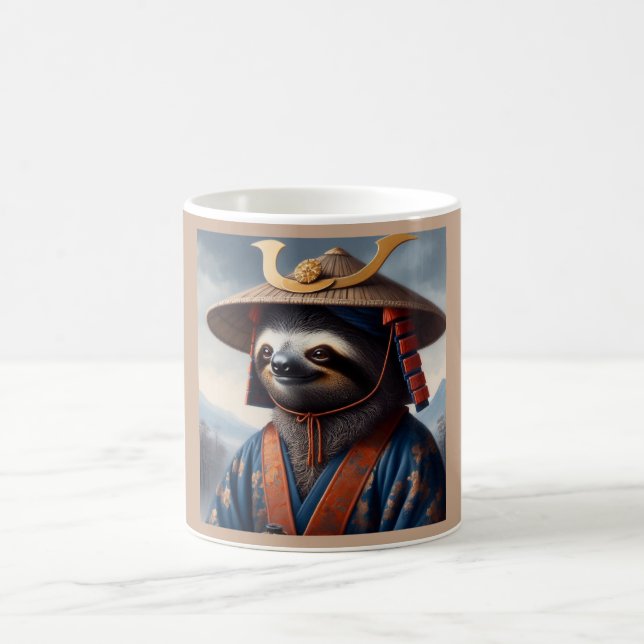 Sloth Samurai Kaffemugg (Center)