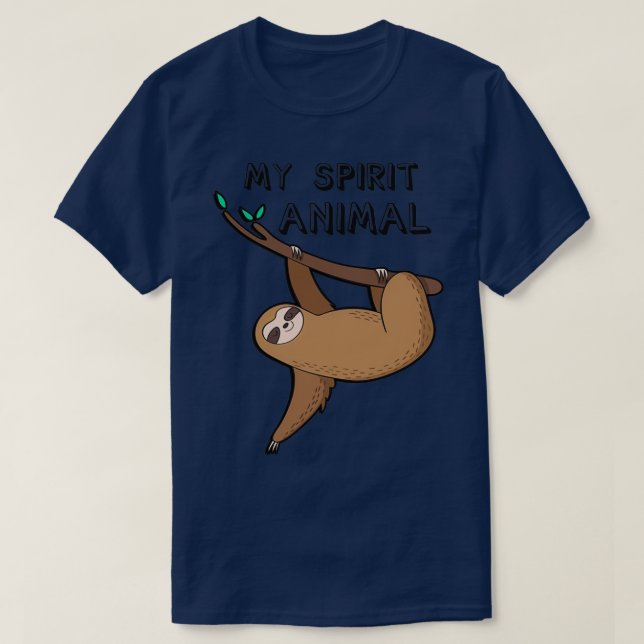 Sloth Spirit Animal Shirt Essential T Shirt (Design framsida)