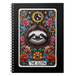 Sloth Spirit Tarot Card bärbar dator Anteckningsbok
