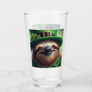 Sloth St paddys day Glaskopp