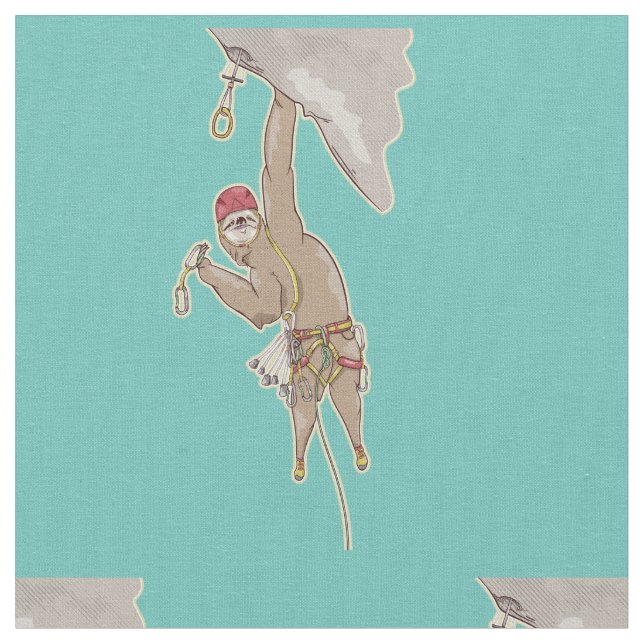 Sloth sten klättring tyg (Närbild)