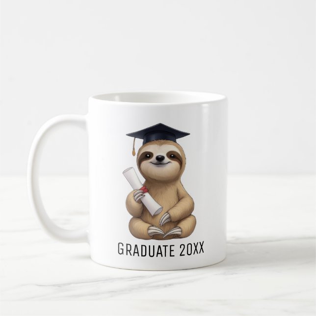 Sloth Studenten Kaffemugg (Vänster)