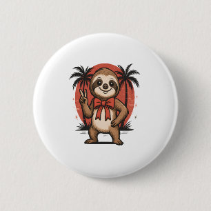 Sloth Summer Beach Rocking Knapp