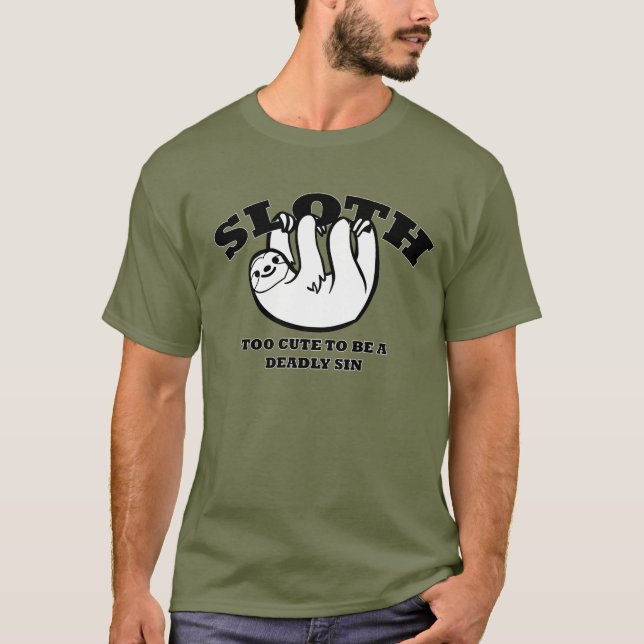 Sloth T Shirt (Framsida)