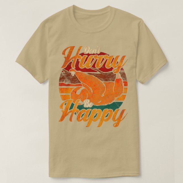 Sloth T Shirt (Design framsida)