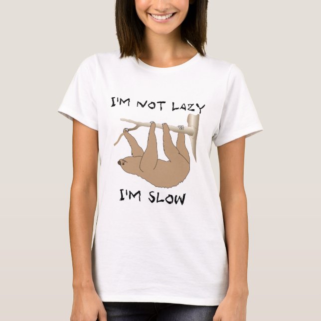 Sloth T Shirt (Framsida)