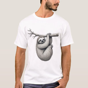 Sloth T-Shirt - Chill & Lazy Animal Design