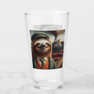 Sloth Tåg Ingenjör Glaskopp