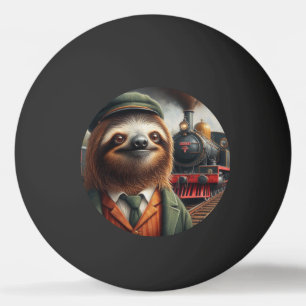 Sloth Tåg Ingenjör Pingisboll