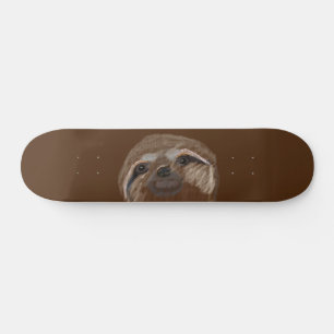 Sloth Teckning Skateboard