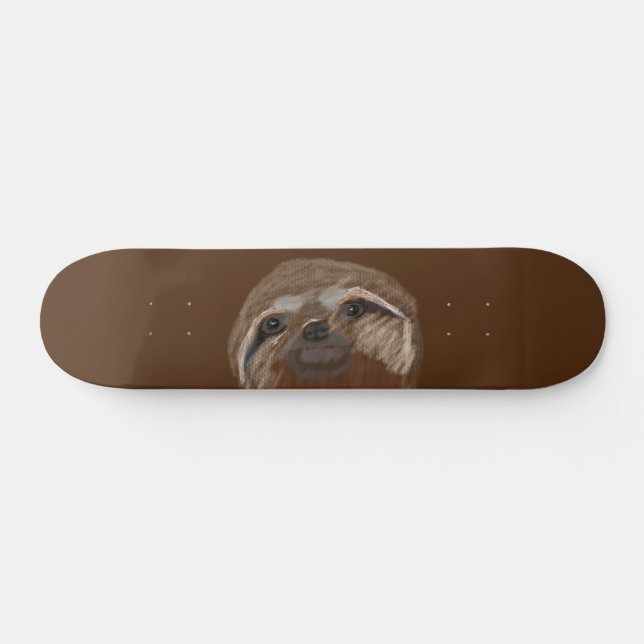 Sloth Teckning Skateboard (Horz)