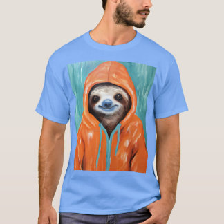 Sloth the rain t shirt