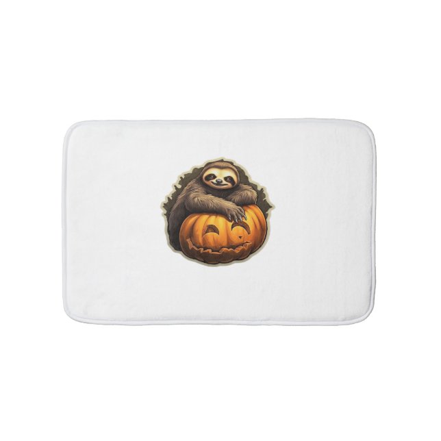 Sloth themed halloween Classic T-Shirt Badrumsmatta (Framsidan)