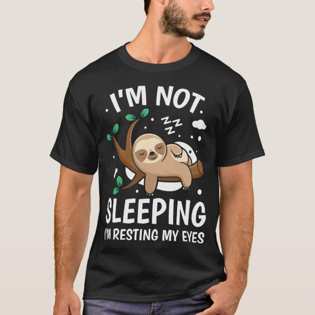 Sloth-TShirt-Vector—File-1116117 T Shirt (Framsida)