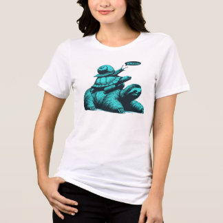 Sloth Turtle Snigel Shirt T