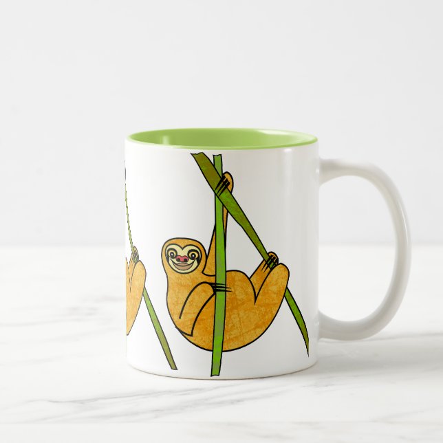 Sloth Två-Tonad Mugg (Höger)