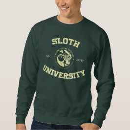 Sloth Universiteten Sweatshirt - Forest Grönt