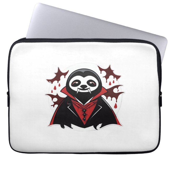 Sloth vampire Classic T-Shirt_1 Laptop Fodral (Framsidan)