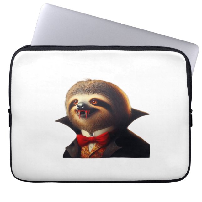 Sloth Vampire Classic T-Shirt Laptop Fodral (Framsidan)
