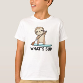 Sloth whths SUP Team Paddling Funny Sloths T Shirt