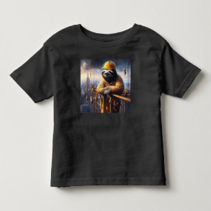 Sloth Working the High Steel T Shirt