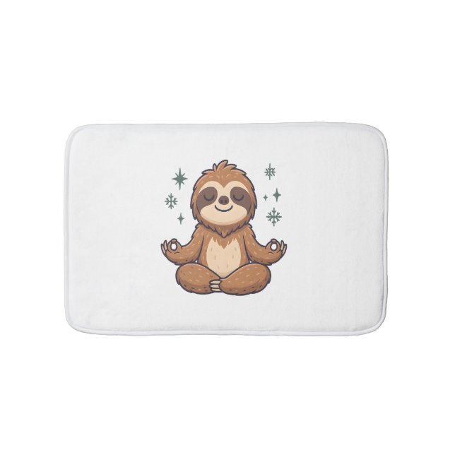 Sloth Yoga Sloth Badrumsmatta (Framsidan)