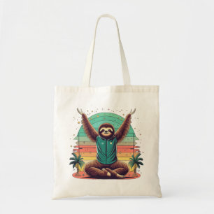 Sloth Yoga Tote Tygkasse