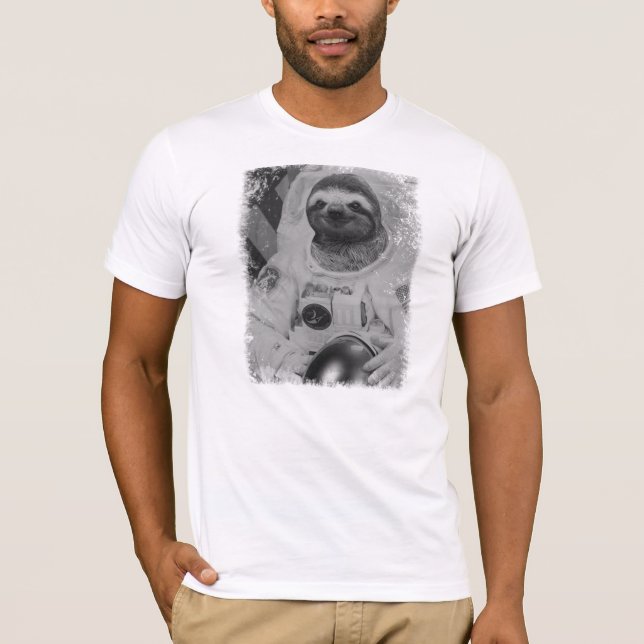 Slothastronaut T-shirt (Framsida)