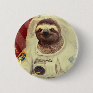 Slothastronautet knäppas knapp
