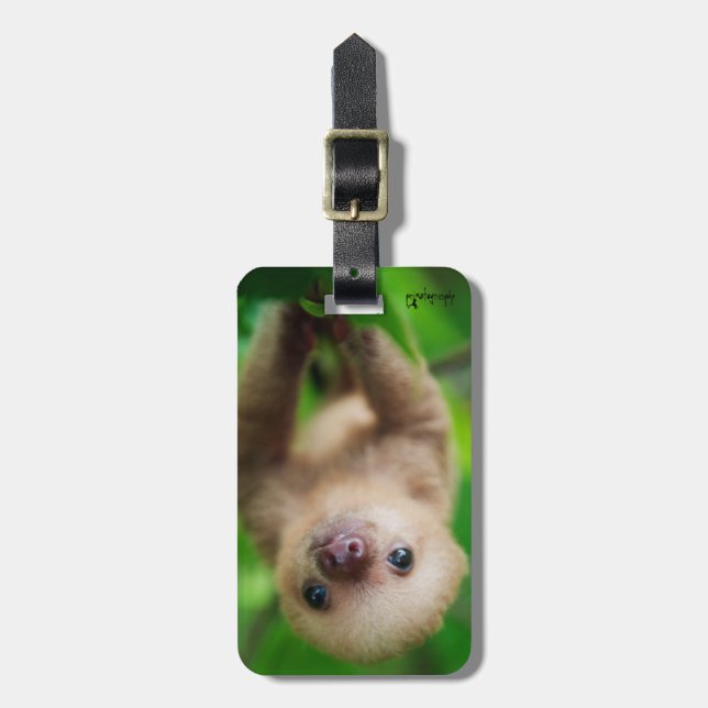 Slothbagagemärkre Bagagebricka (Vertikal Framsida)
