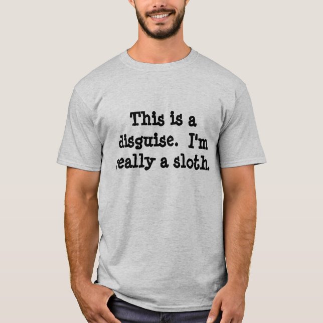 Slothdräkt Tee (Framsida)