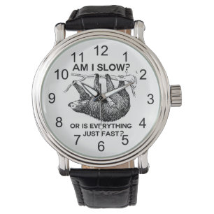 Slothförmiddag som jag saktar? armbandsur