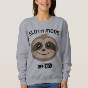 Slothfunktionsläge på gullig jumpertröjatröja tröja