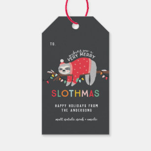 Slothjul Presentetikett
