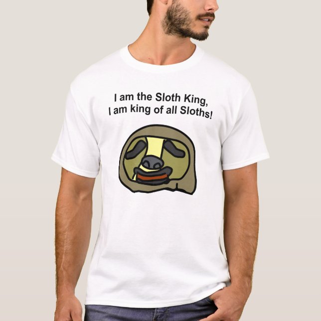 Slothking skjorta t-shirt (Framsida)
