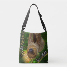 Slothkor förkroppsligar hänger lös axelväska