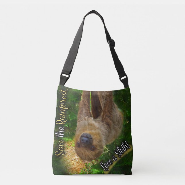 Slothkor förkroppsligar hänger lös axelväska (Framsida)