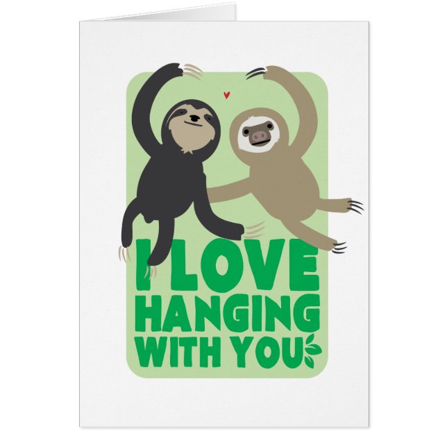 Slothkort Hälsningskort (Framsidan)