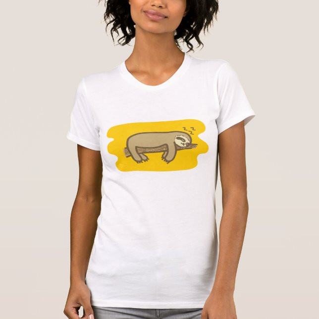 Slothkvinna Bella+Favorit- Jersey för kanfas Tee (Framsida)