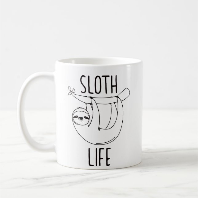 Slothlivmugg Kaffemugg (Vänster)