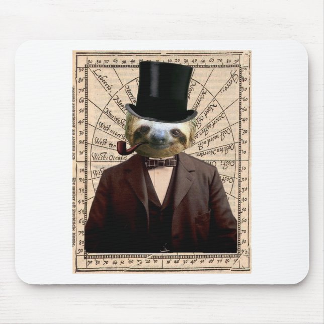 SlothmanVictorian Anthropomorphic Steampunk Musmatta (Framsidan)