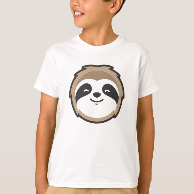 Slothmaskot T Shirt (Framsida)