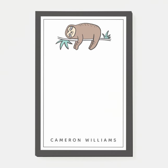 Slothnågot att säga kopplar av post-it block (Framsida)