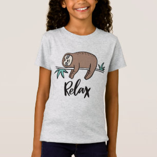 Slothnågot att säga kopplar av t shirt