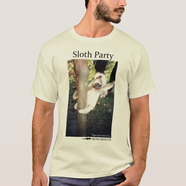Slothpartyskjorta T-shirt (Framsida)