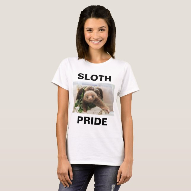 SlothprideT-tröja Tee Shirt (Hel framsida)