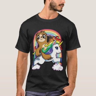 SlothridningUnicorn T Shirt