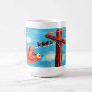 Sloths dag ut kaffemugg