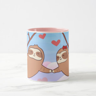 Sloths i Kärlek Mugg